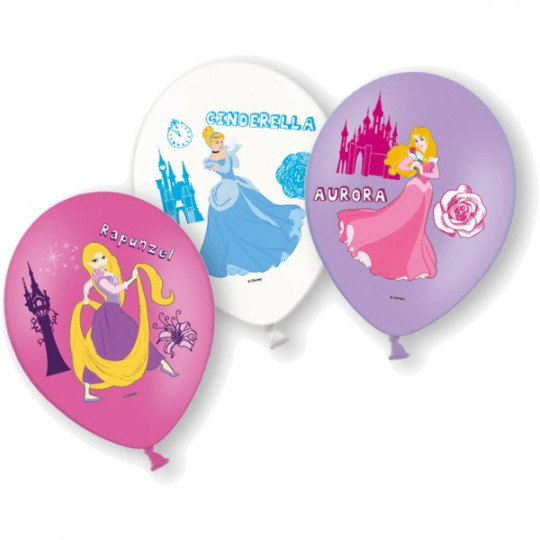 ballons latex Princesses Disney décoration anniversaire