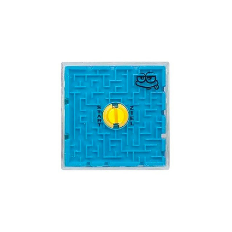 jeu labyrinthe 3D bleu pour enfant petits monstres rigolos
