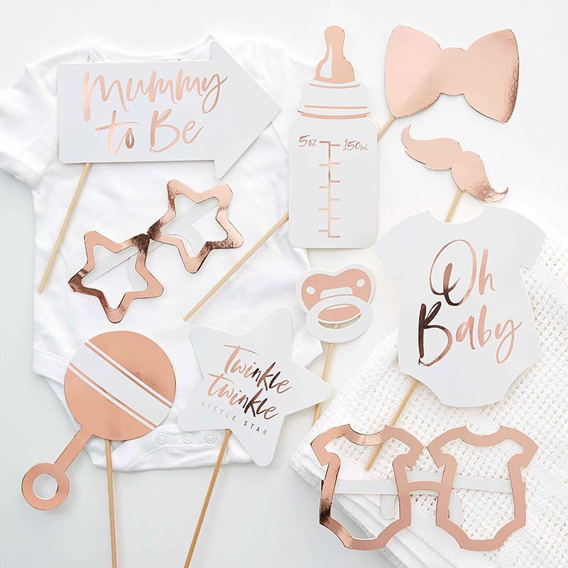 Accessoires De Stand Photo Drole Pieces Accessoires Photo Fete Yghh Enfant Photobooth Kit Baby Shower Anniversaires De Fete Marrant Foret Animal Accessoires Photo A Theme Pour Anniversaire Cuisine Et Maison Decorations