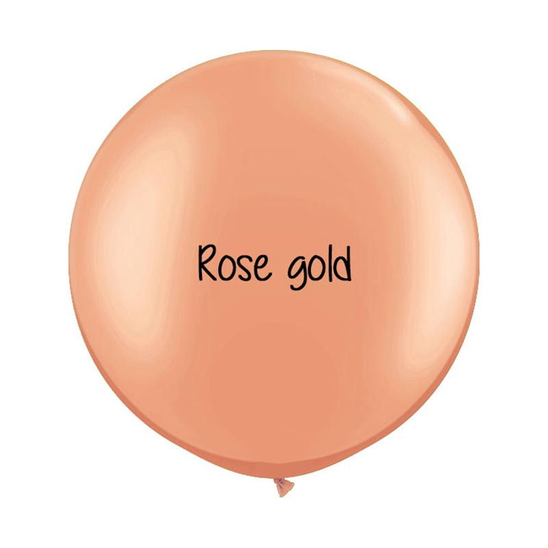 Arche de Ballon Organique Rose Gold