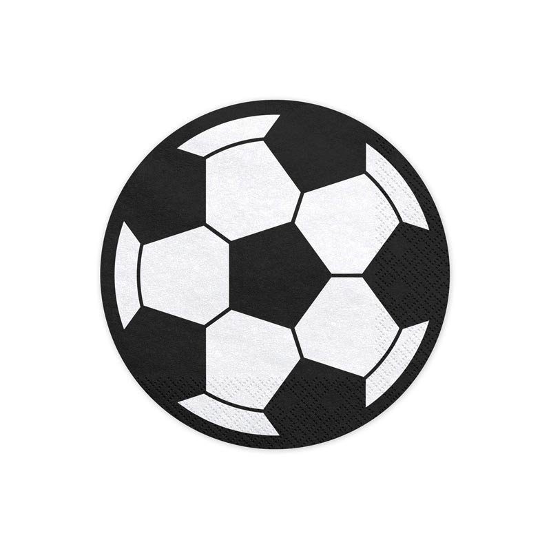 Serviettes En Papier Ballon De Foot Football Sport