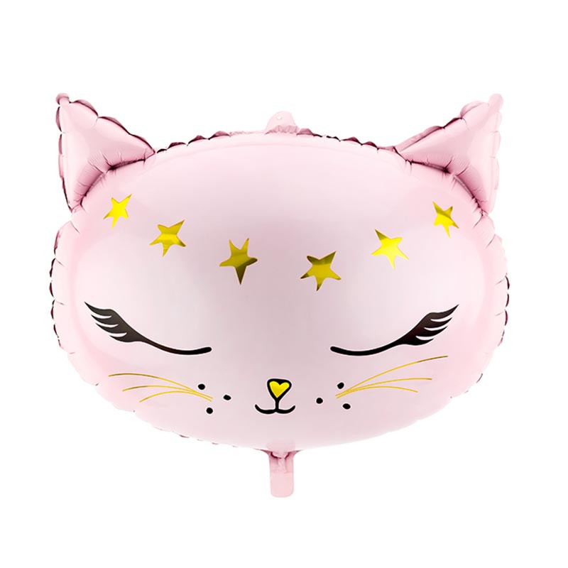 Ballon Alu Tete De Chat Chatons Theme Chats Enfants Anniversaire