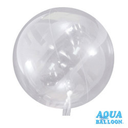 Ballon Bulle Girl or Boy Baby Shower Transparent 