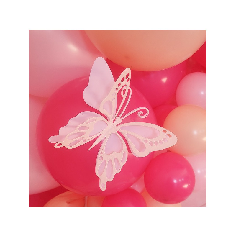 papillon 3D 20cm modèle 2 pour une décoration balloon designer