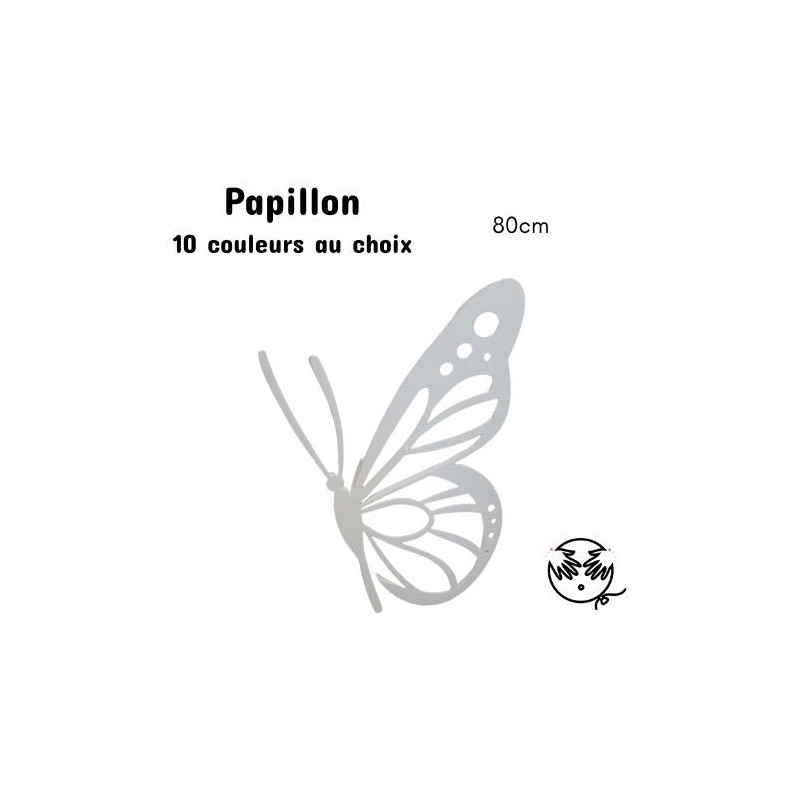 Papillon Arc-en-ciel Numéro De Ballon Chiffre Soixante-dix. Carte