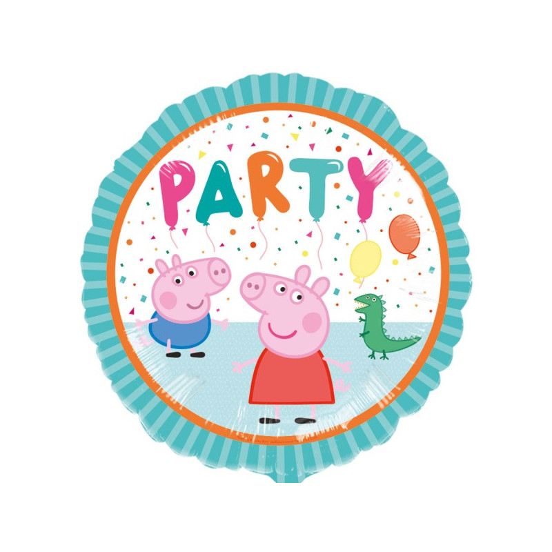 Ballons Peppa Pig, décoration d'anniversaire Peppa Pig, articles