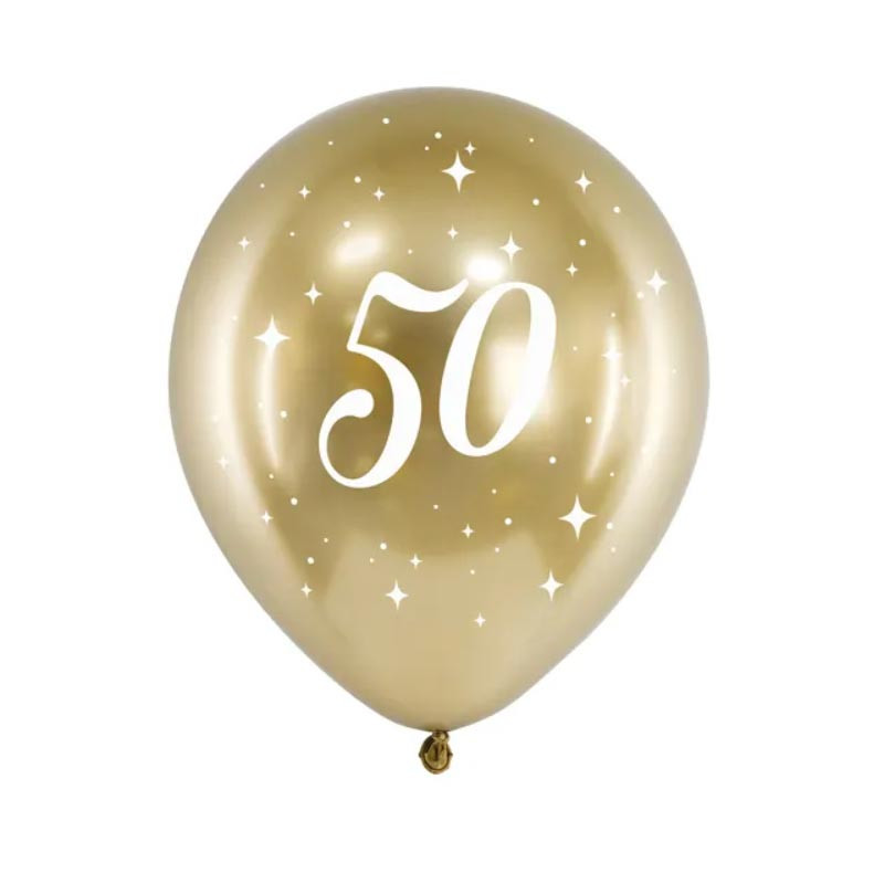 BALLON DECORATIF XXL Deco 50 Ans, Ballon 50 Ans,Decoration