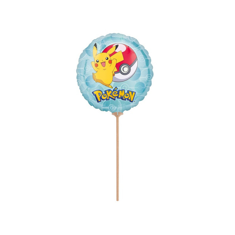Ballon Pikachu Rond Jaune