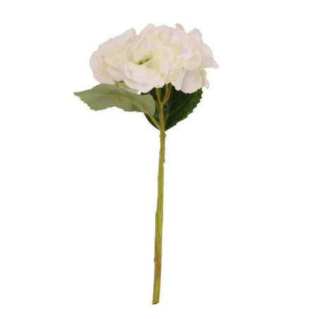 Hortensias Blanches Fleurs Artificielles Premium