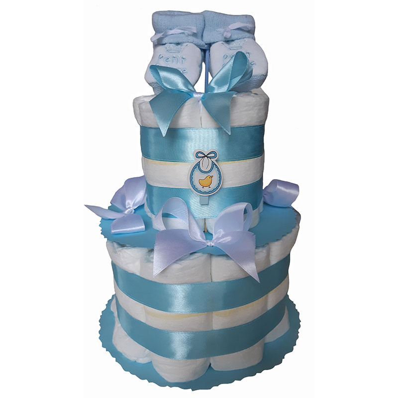 Gâteau pour le premier anniversaire de bébé - Cubes & Petits pois