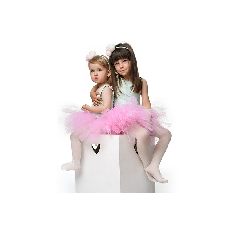 Tutu Tulle Taille 5 Rose Clair En Jupe Fille Ado Adulte Fait Main