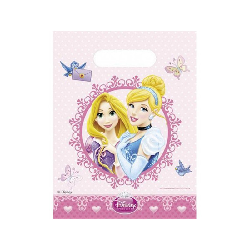 Sachets Anniversaire Princesse Disney™ x 6 - Animation enfant