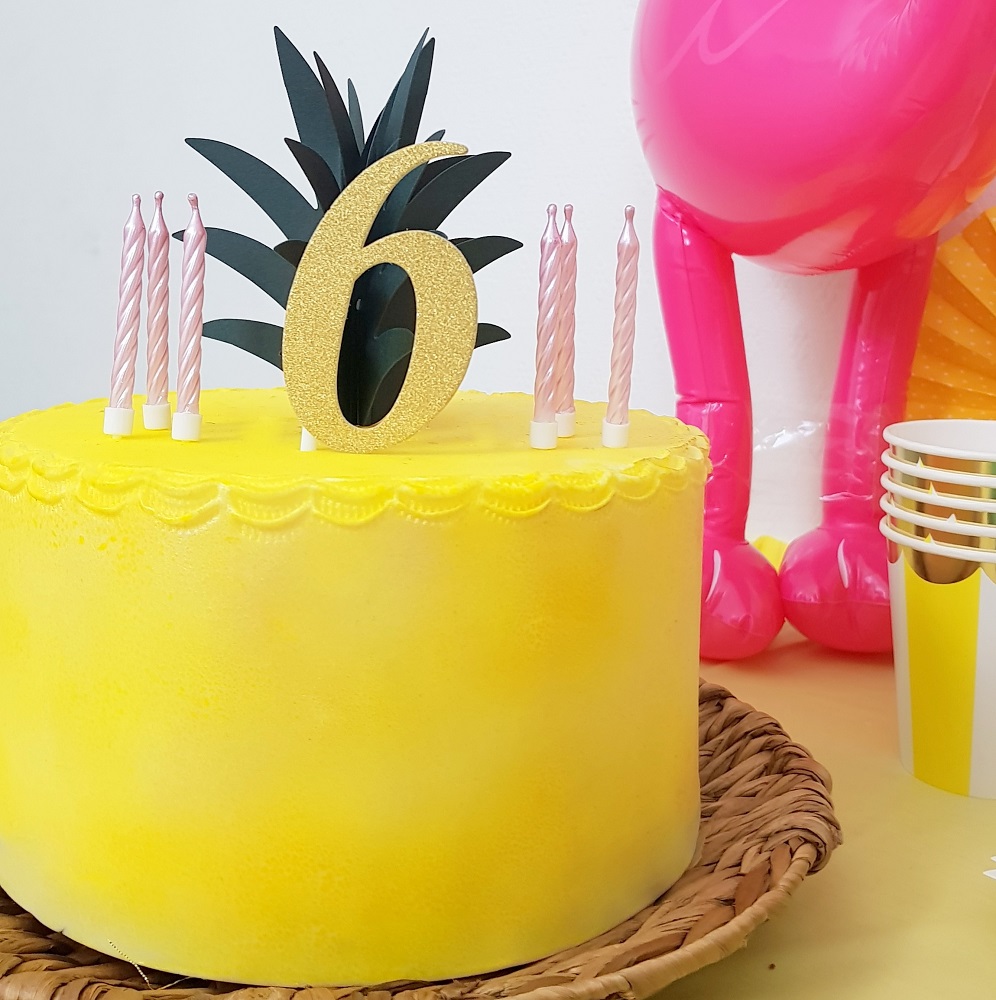 Anniversaire Ananas Tropical Pour Les 6 Ans D Emma