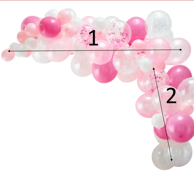 sachet de 100 ballons rose pastel 30 cm - gonflage à l'hélium - ballons