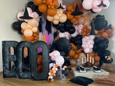 Décoration Halloween en Ballons avec Mybbshowershop School et Academy